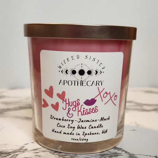 Hugs and Kisses Coco Soy Wax Candle