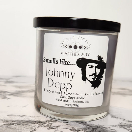 Smells like Johnny Depp Soy Wax Candle